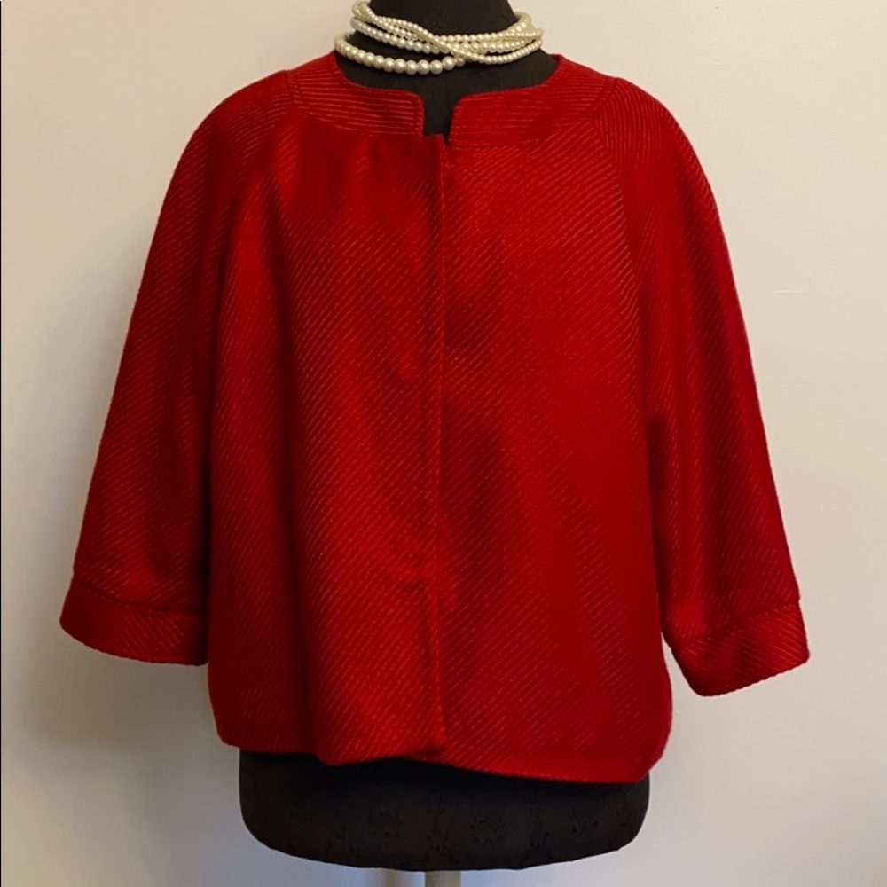 Covington Red Cape Jacket